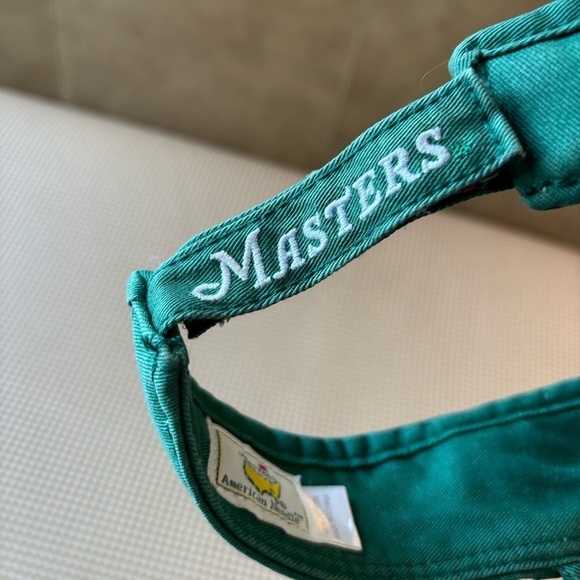Masters Green Visor hat adjustable. One size - Picture 6 of 11